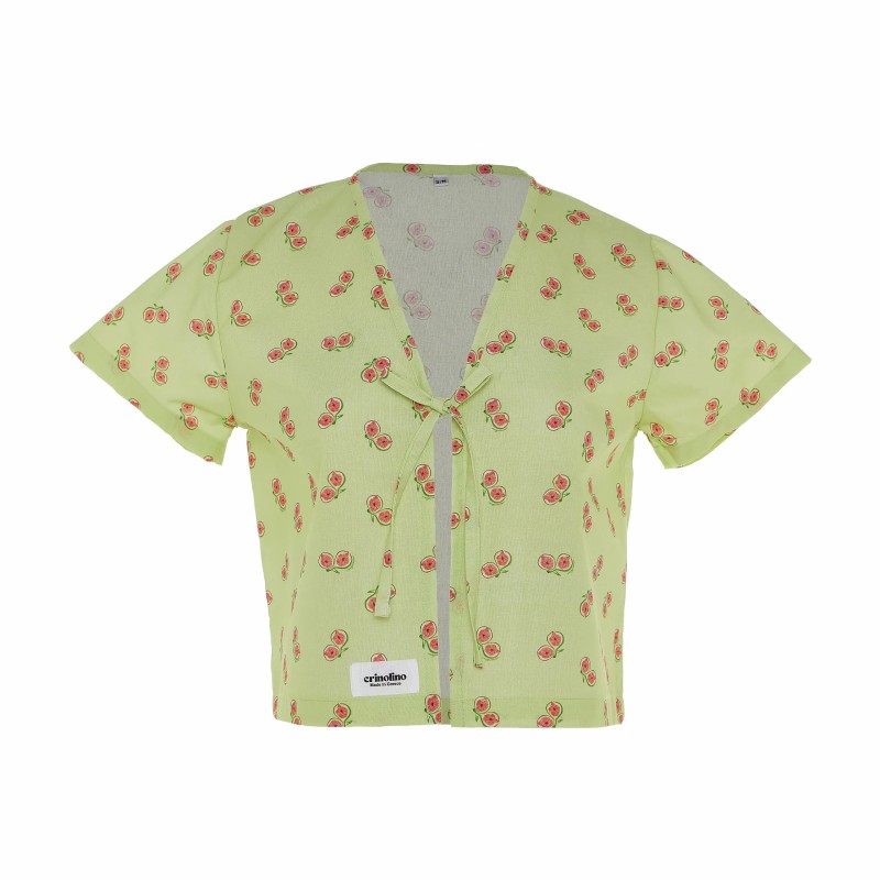 Fig Blossom Short Shirt