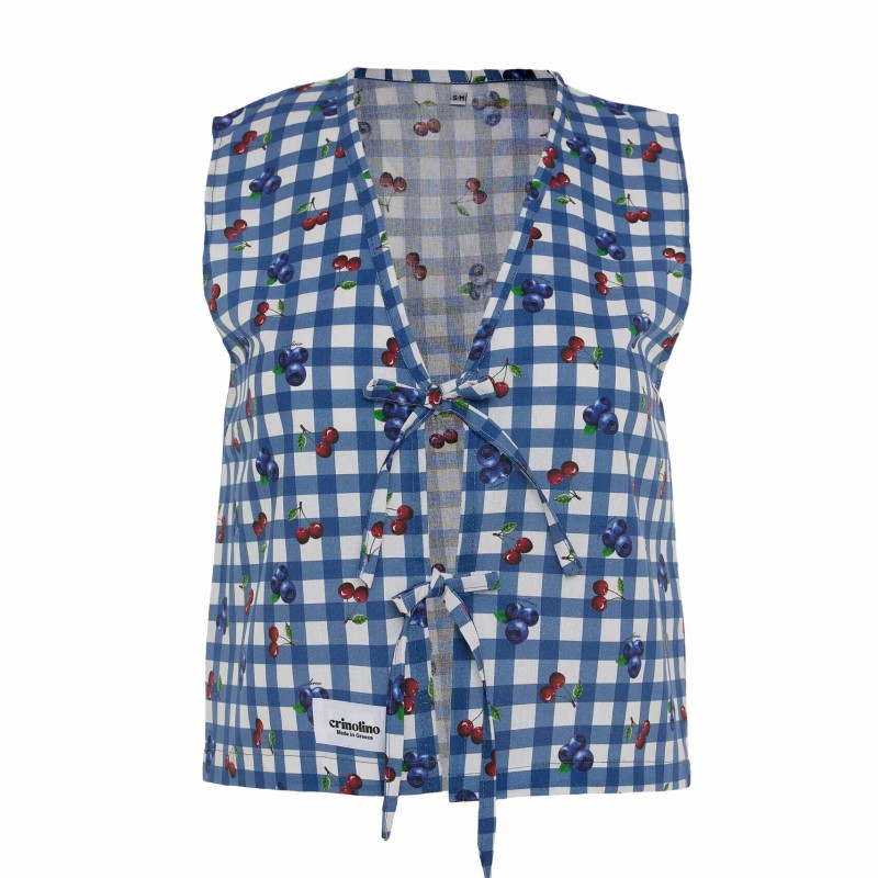 Berry Picnic Sleeveless Shirt