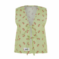 Fig Blossom Sleevless Shirt