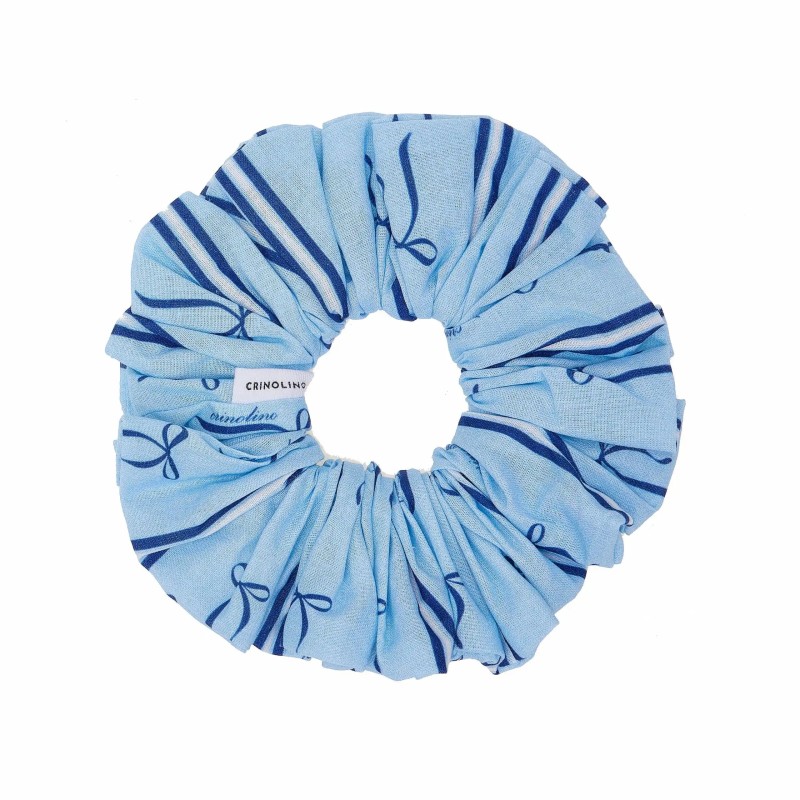 Bow Lines Scrunchie