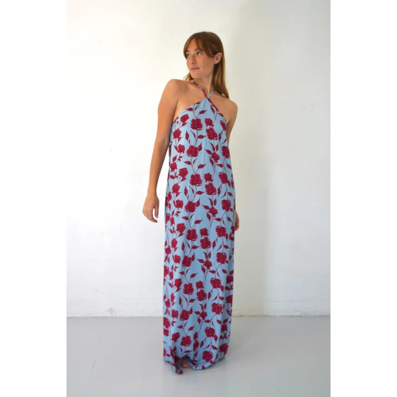 Kate Blue Floral Dress